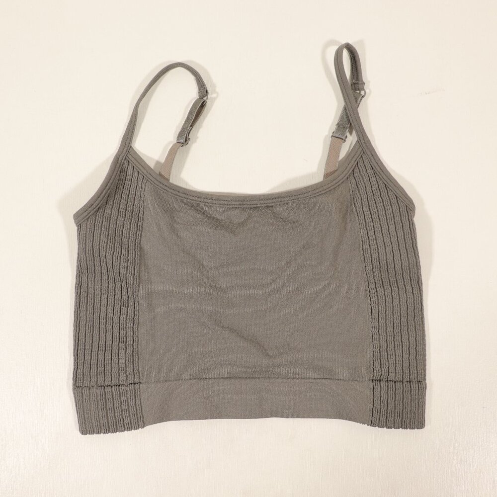 NWOT Free People Intimately Grey Crop Top Size XS/S